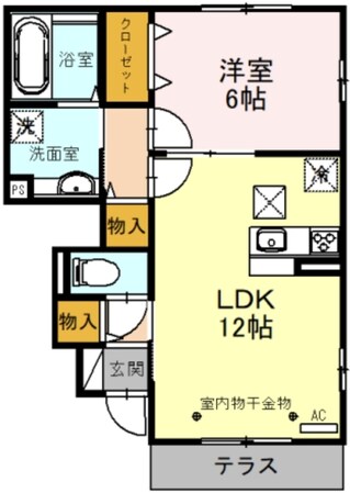 ラフィネの物件間取画像